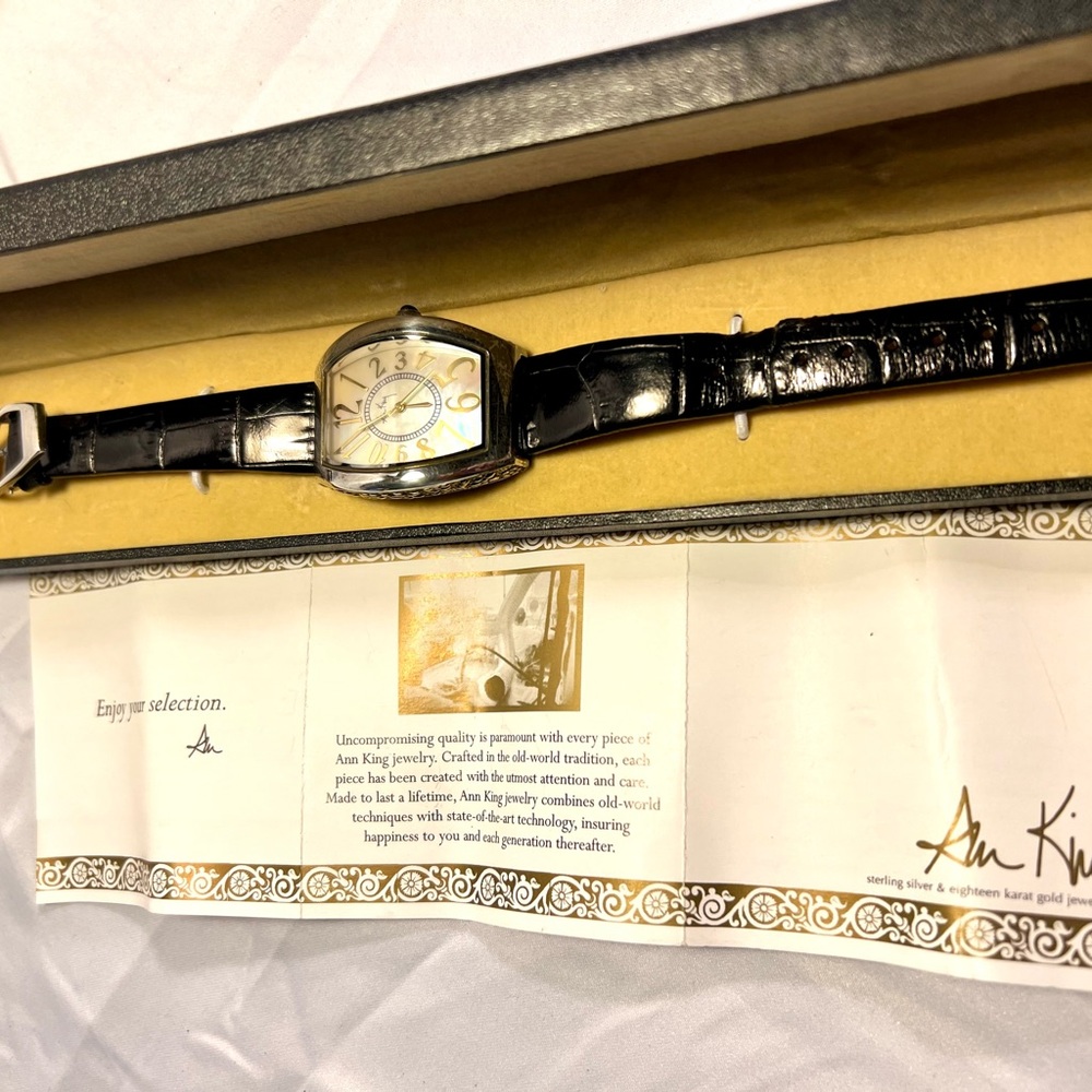 Ann King Embrace Moments ladies watch, 925 sterling silver
